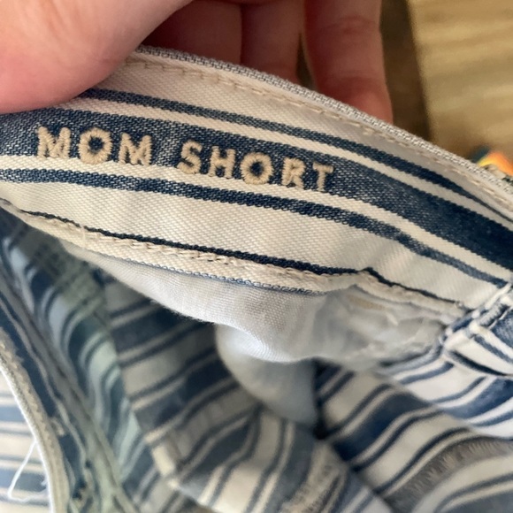 American Eagle Summer Boardwalk Striped Mom Short Size 0 - Picture 6 of 11